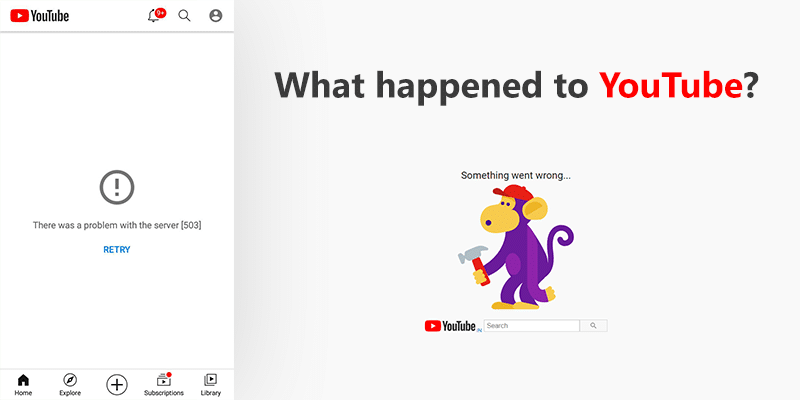 “Oops… Something went wrong…” – What happened to YouTube? [Updated]